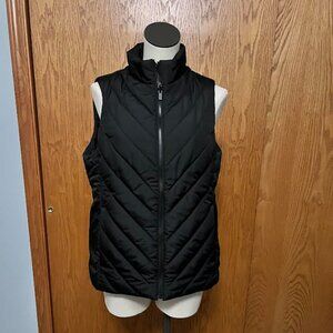 NWOT Land's End Women's Regular Insulated Vest / Size: M (10-12) / Black